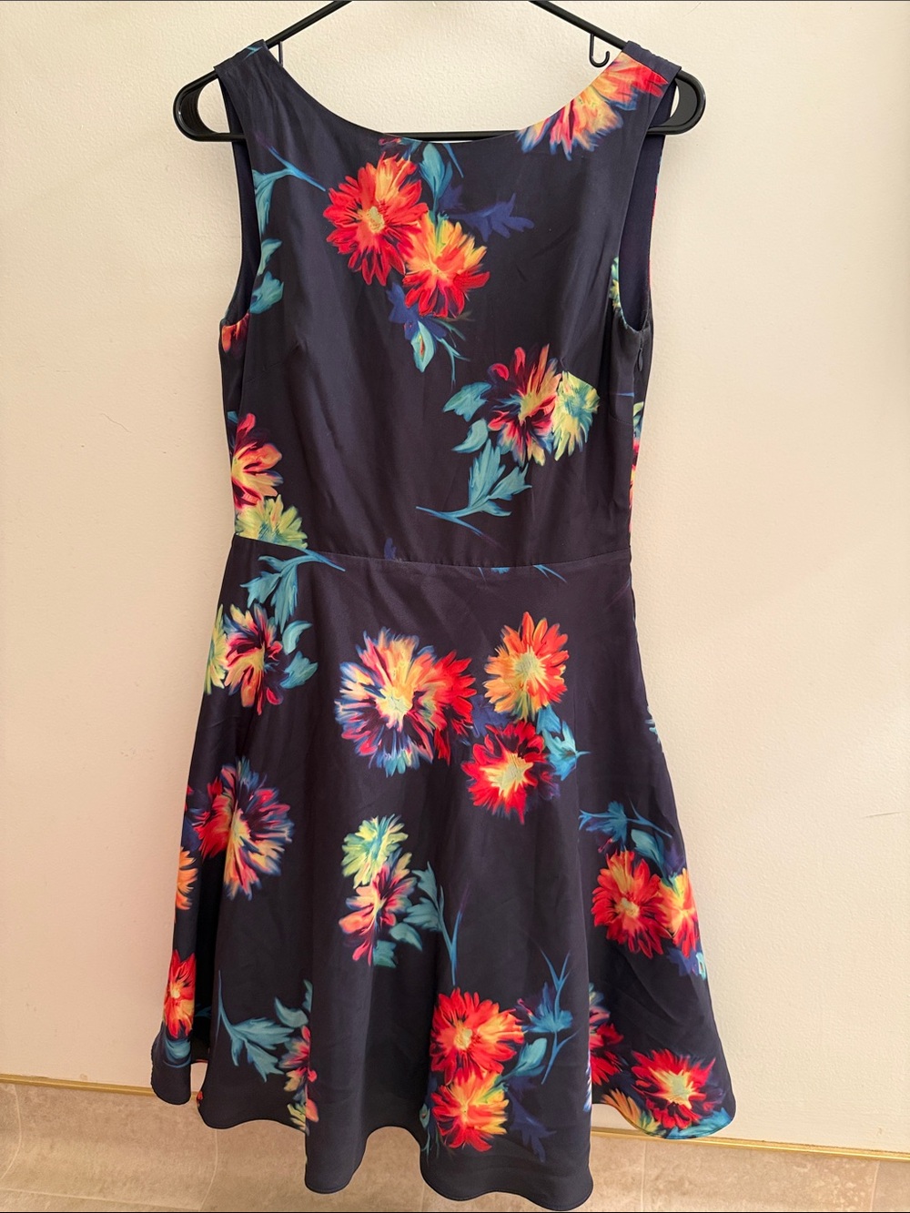 Betsey Johnson Navy Floral Dress